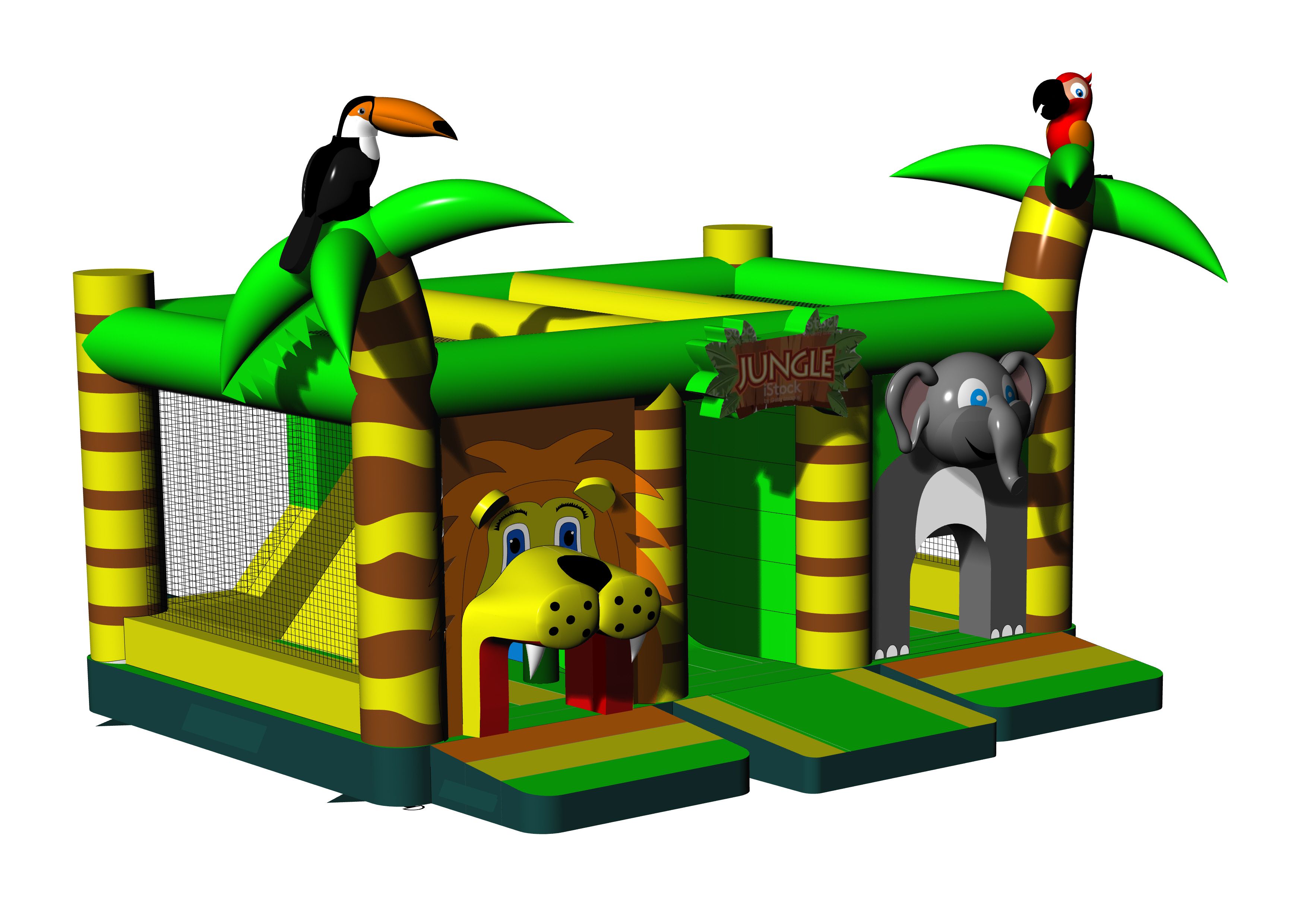 Multiplay Combo Maxi Dschungel ohne Dach