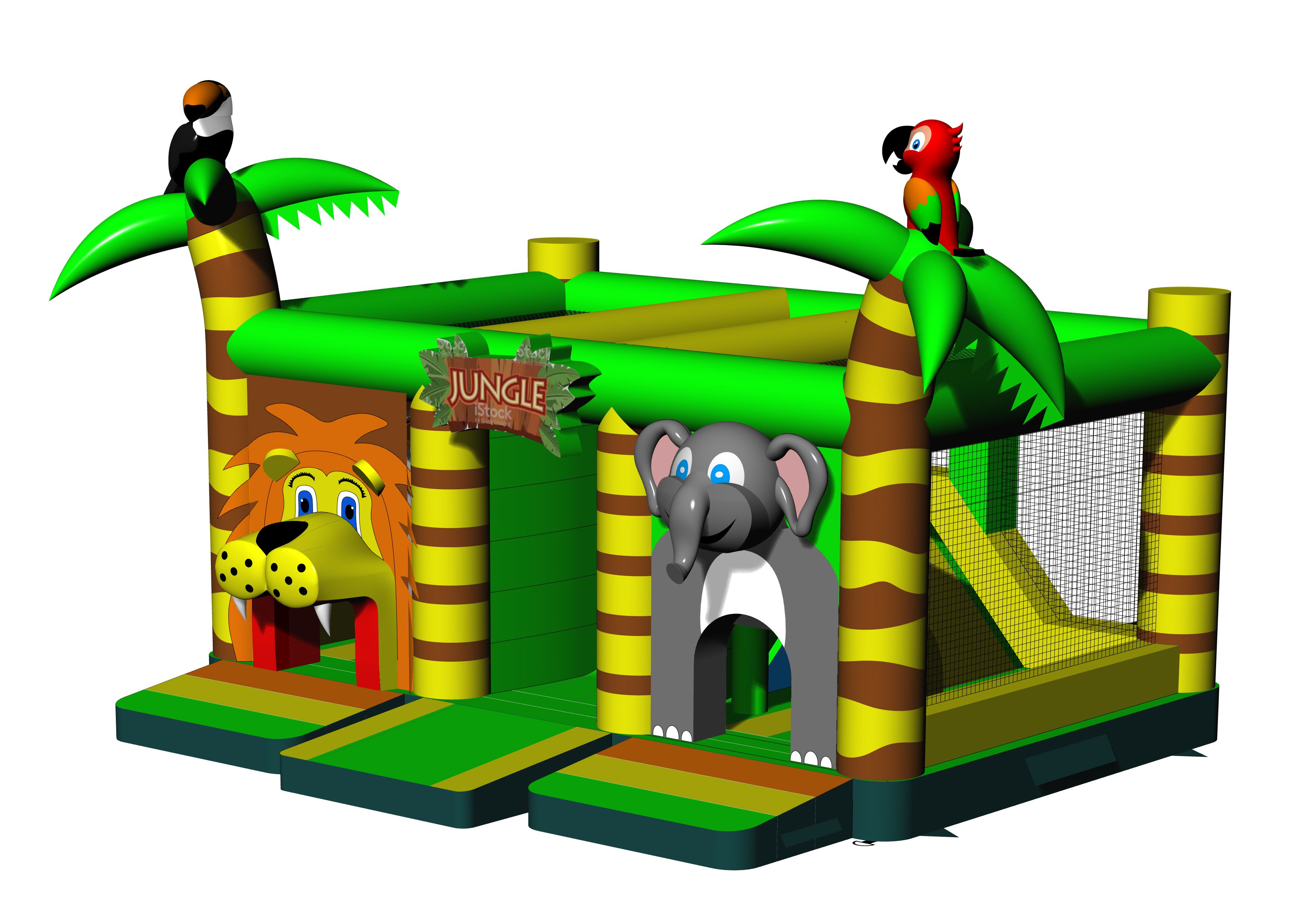 Multiplay Combo Maxi Dschungel ohne Dach Bild