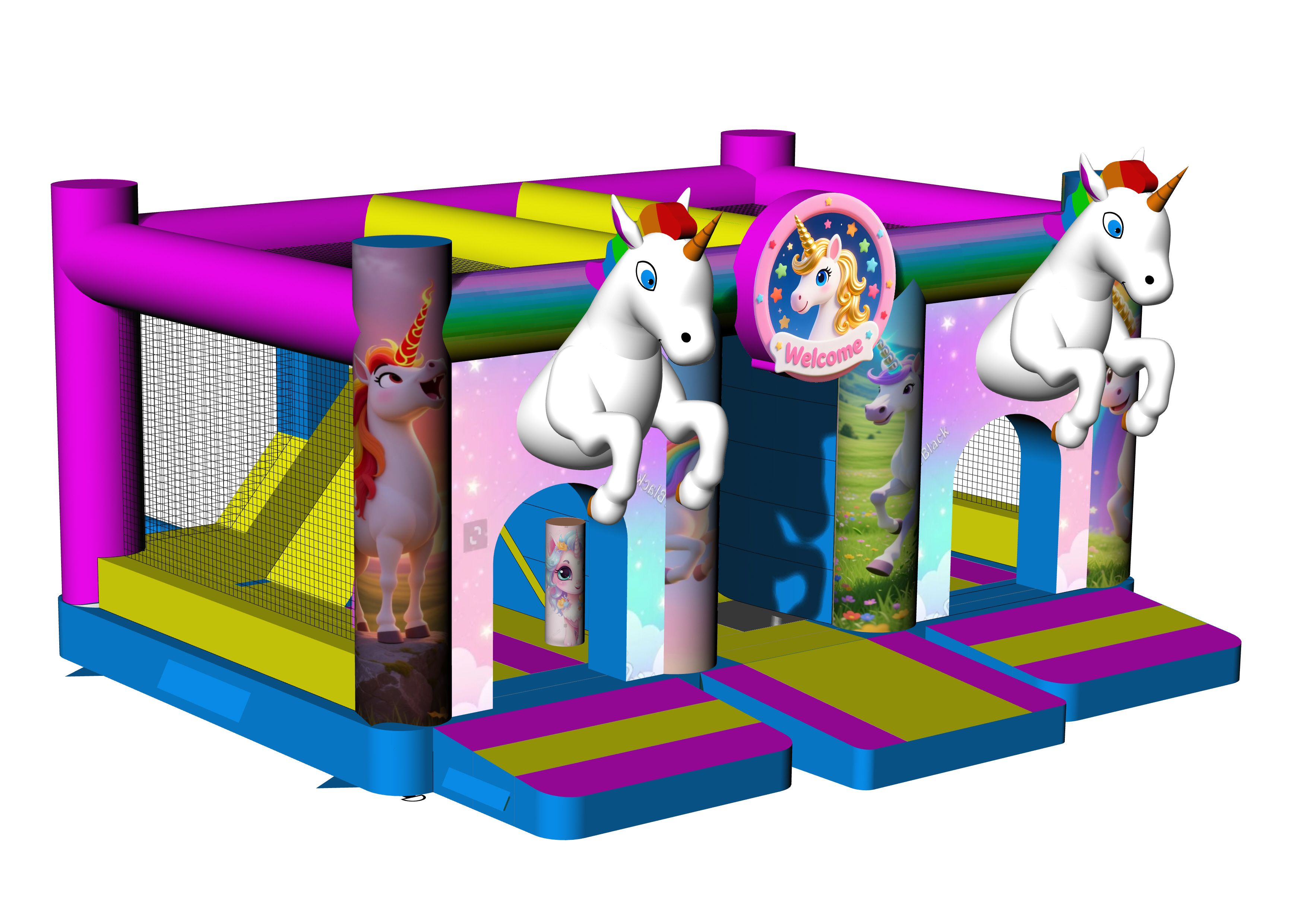 Multiplay Combo Maxi Einhorn ohne Dach