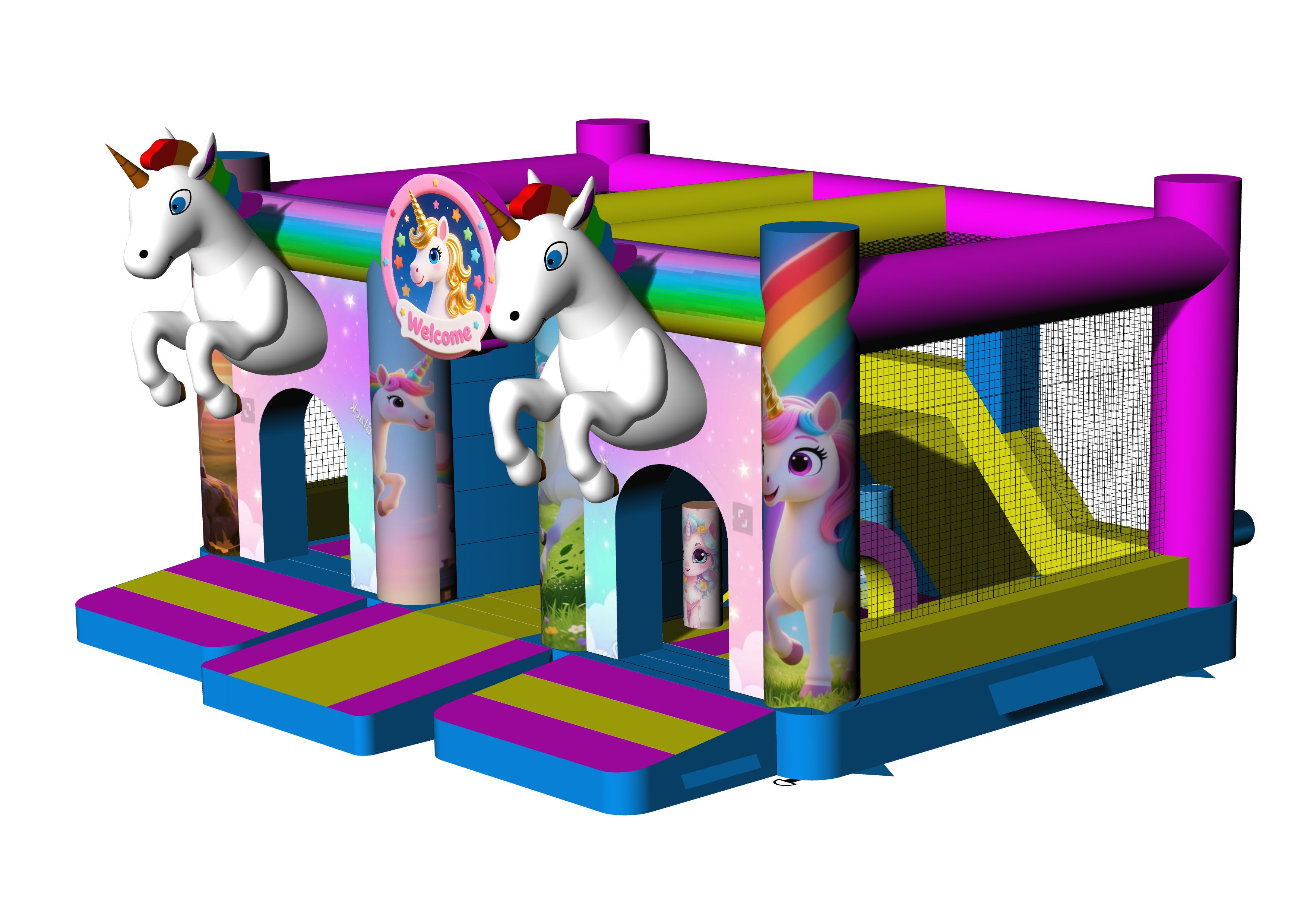 Multiplay Combo Maxi Einhorn ohne Dach Bild
