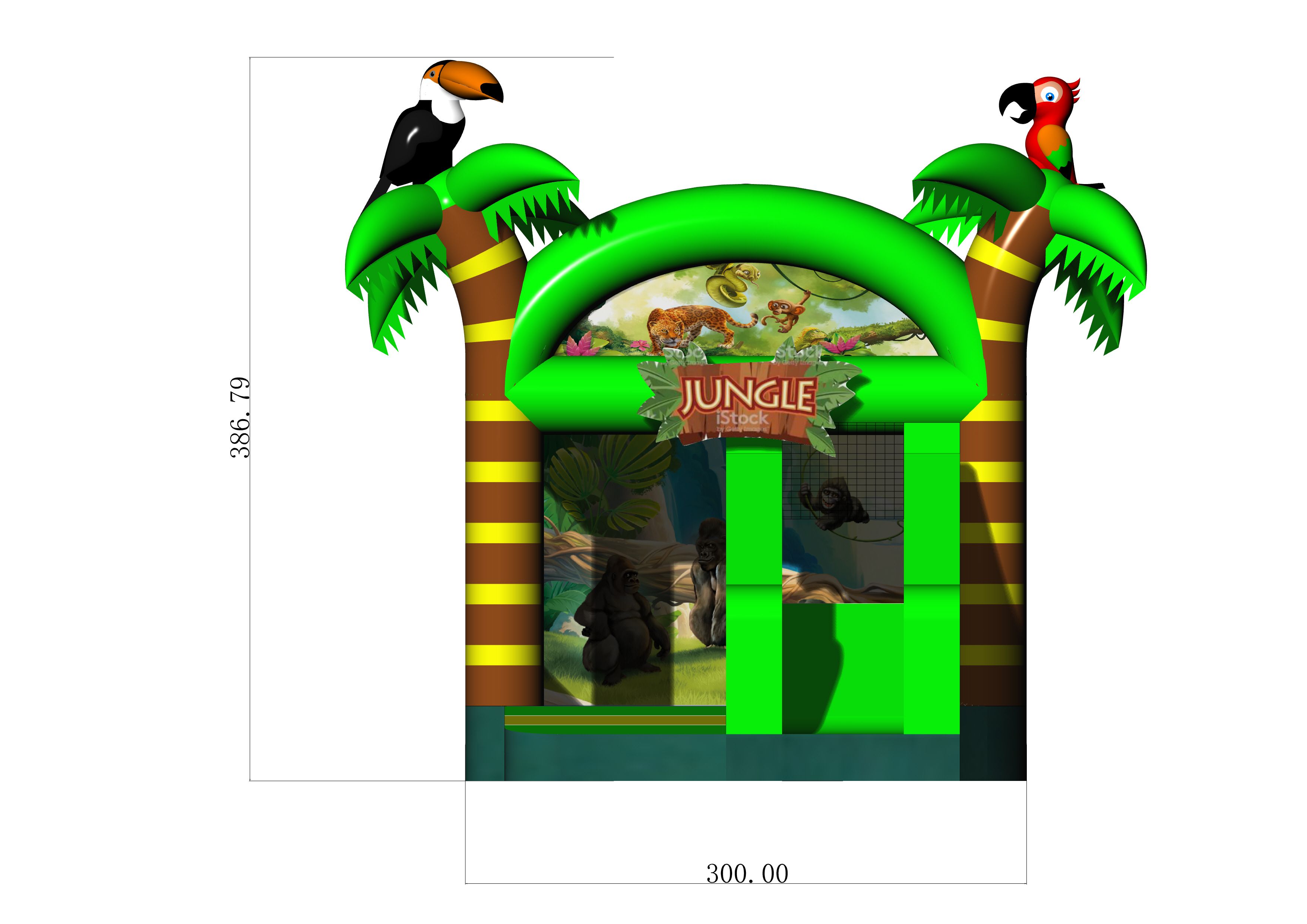 Multiplay Combo XS Dschungel  Bild