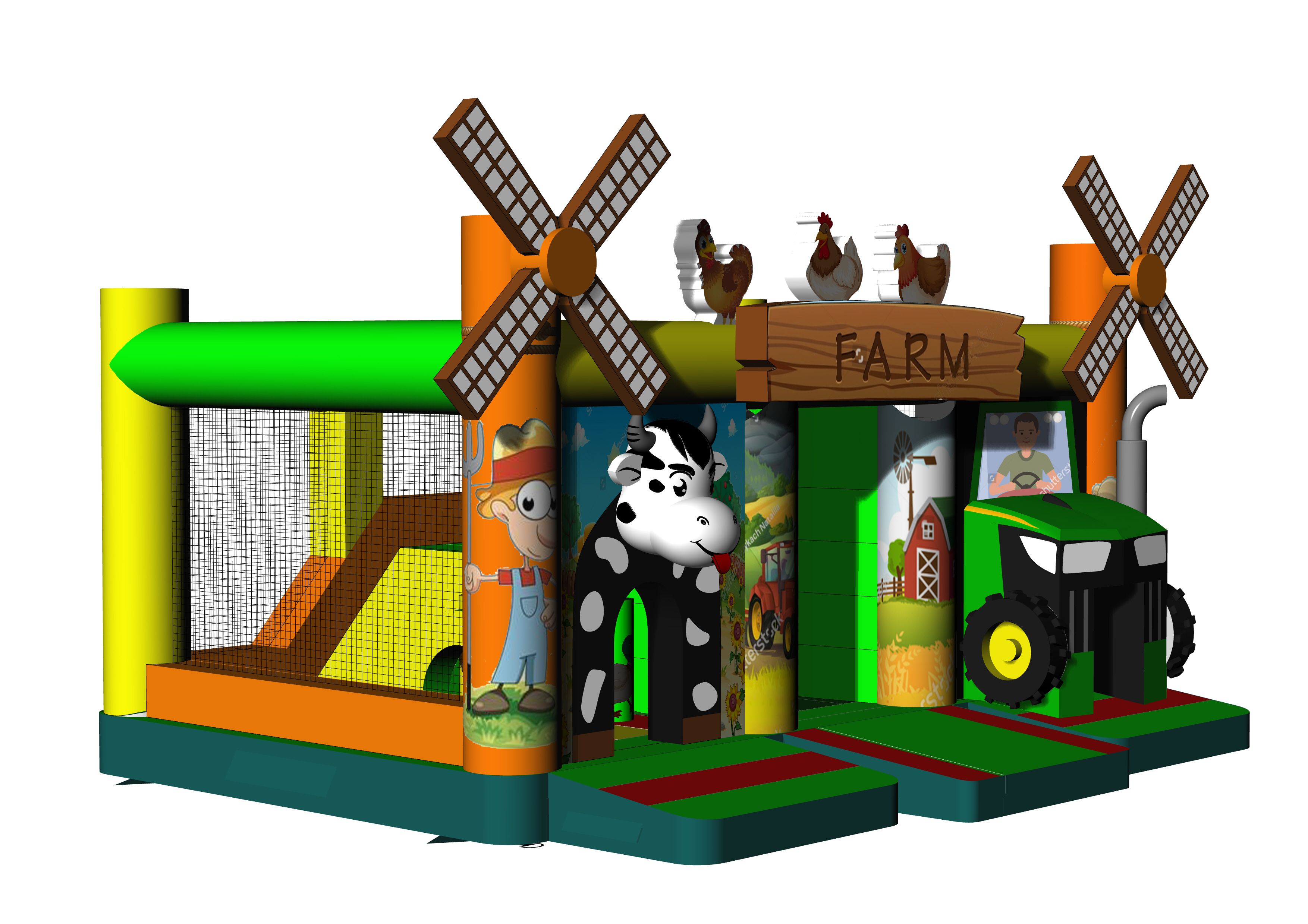 Multiplay Combo Maxi Farm without Roof