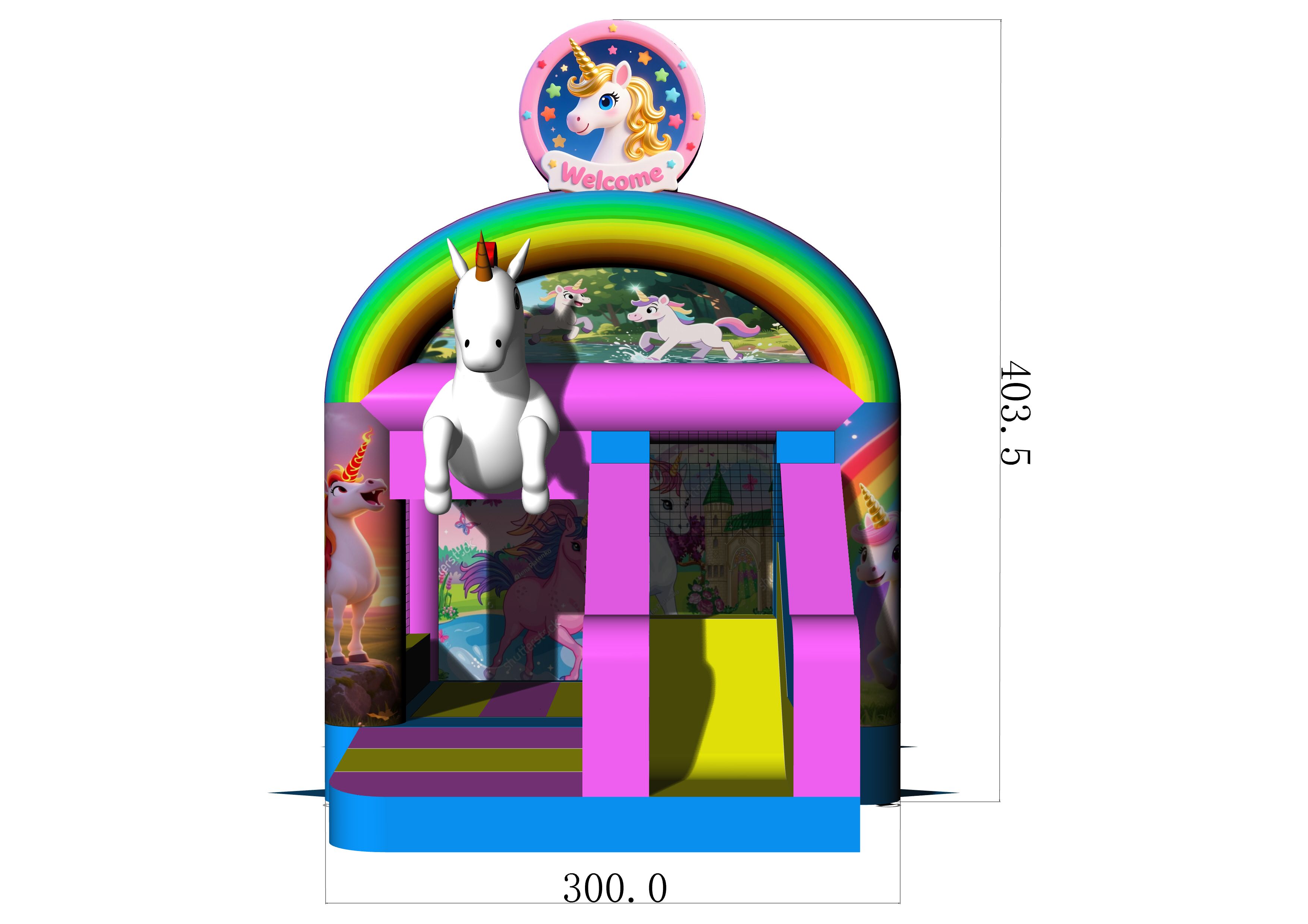 Multifun Mini Unicorn Afbeelding