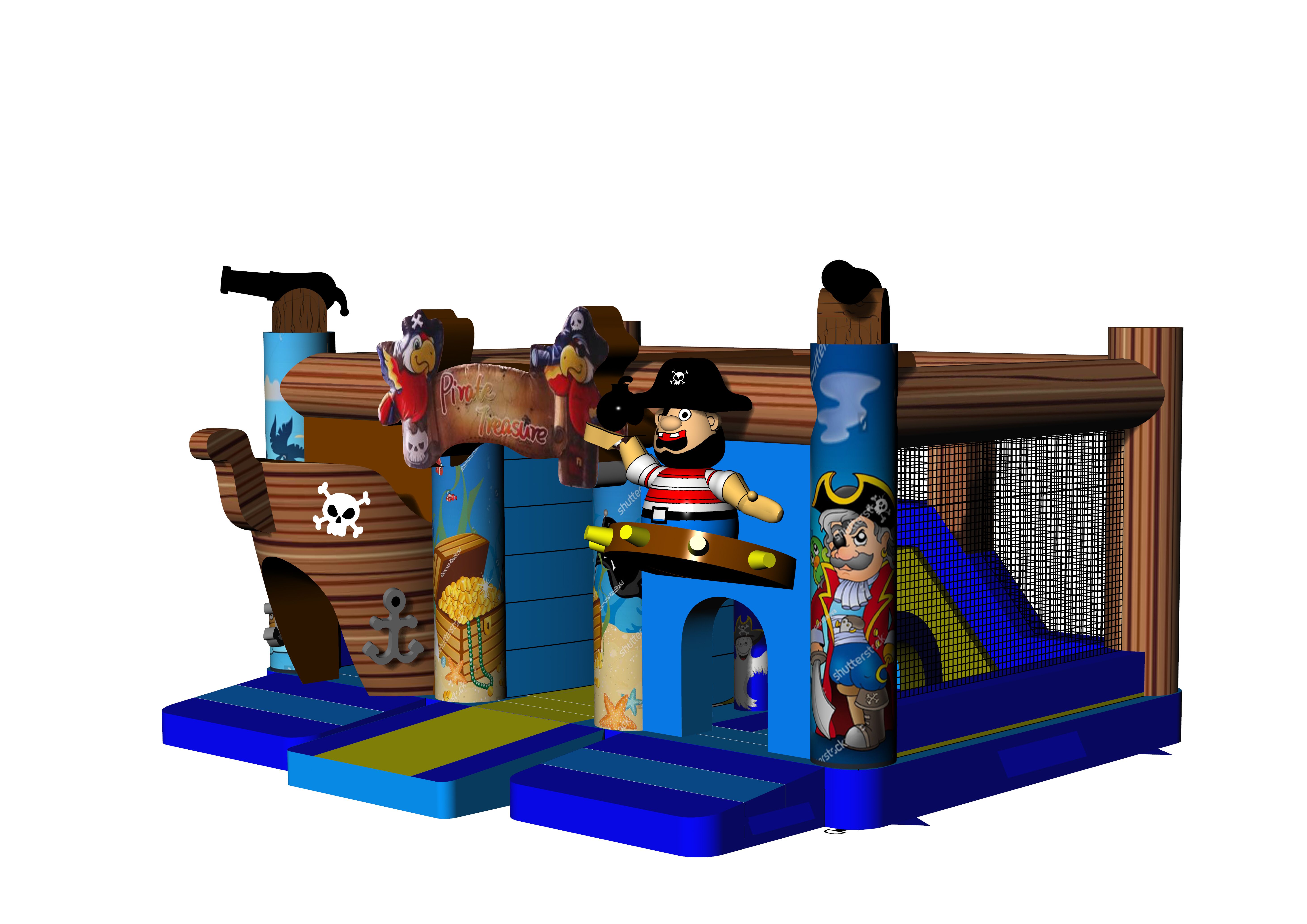 Multiplay Combo Maxi Pirate zonder Dak  Afbeelding