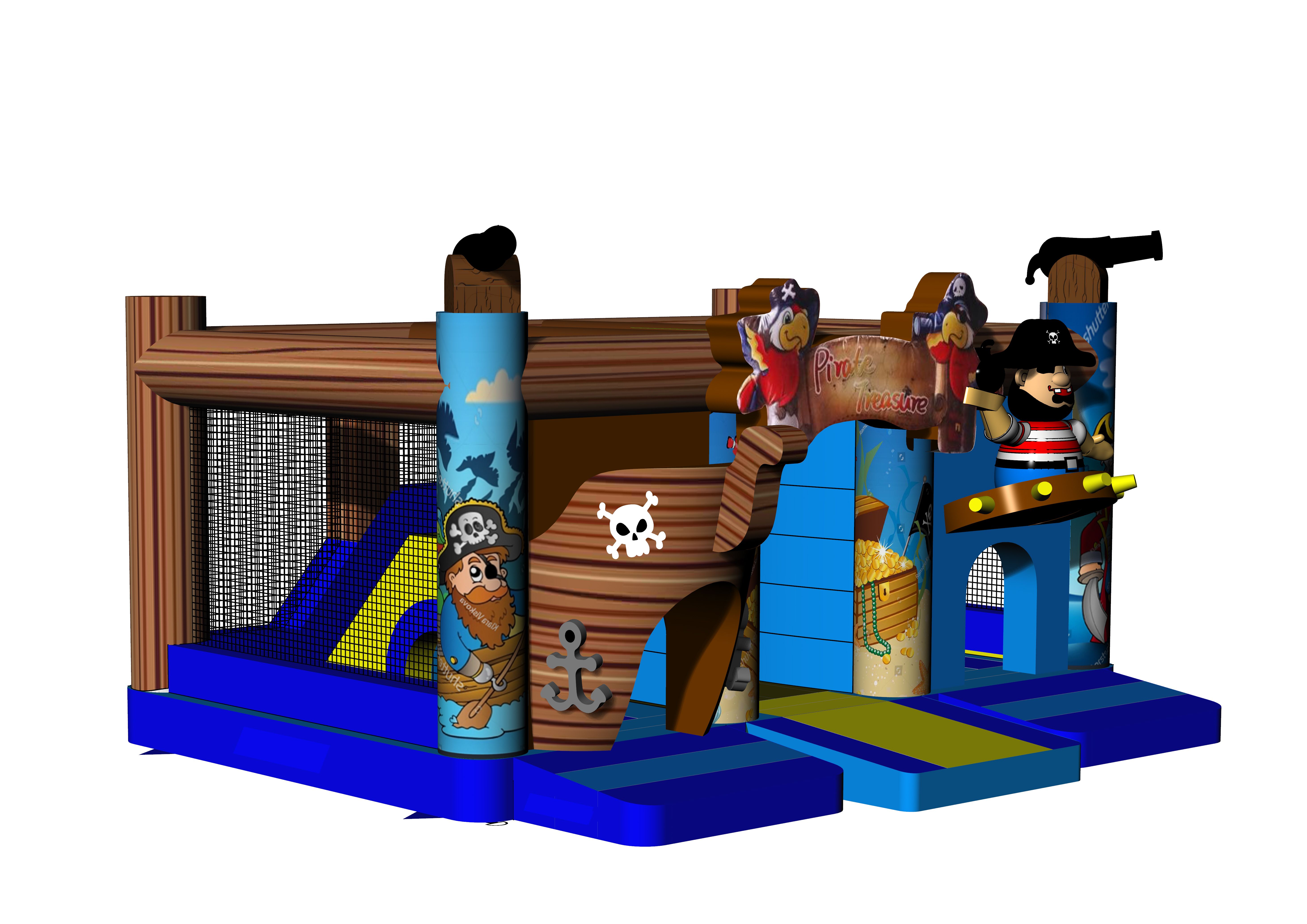 Multiplay Combo Maxi Pirate zonder Dak 