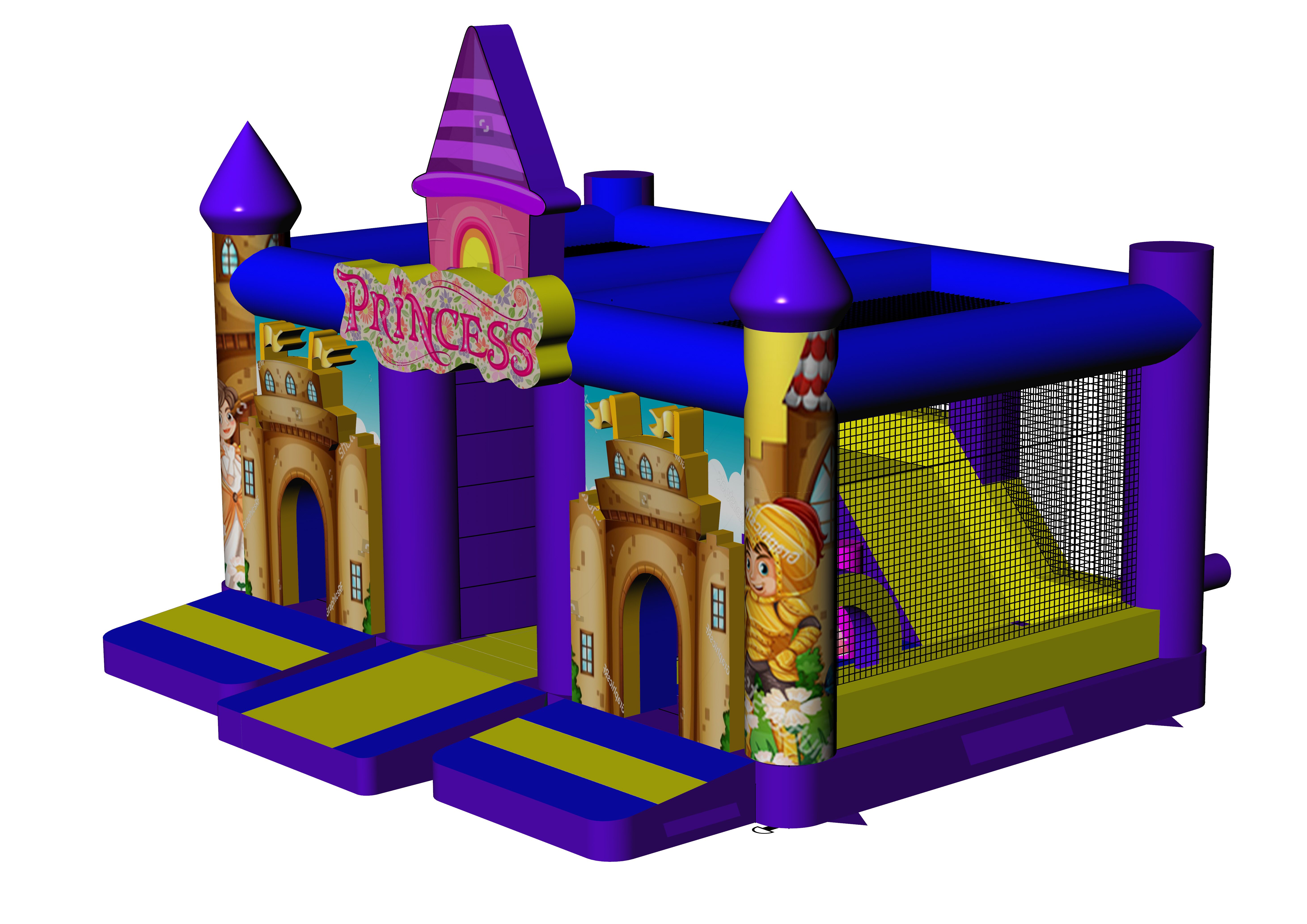 Multiplay Combo Maxi Princess zonder Dak  Afbeelding