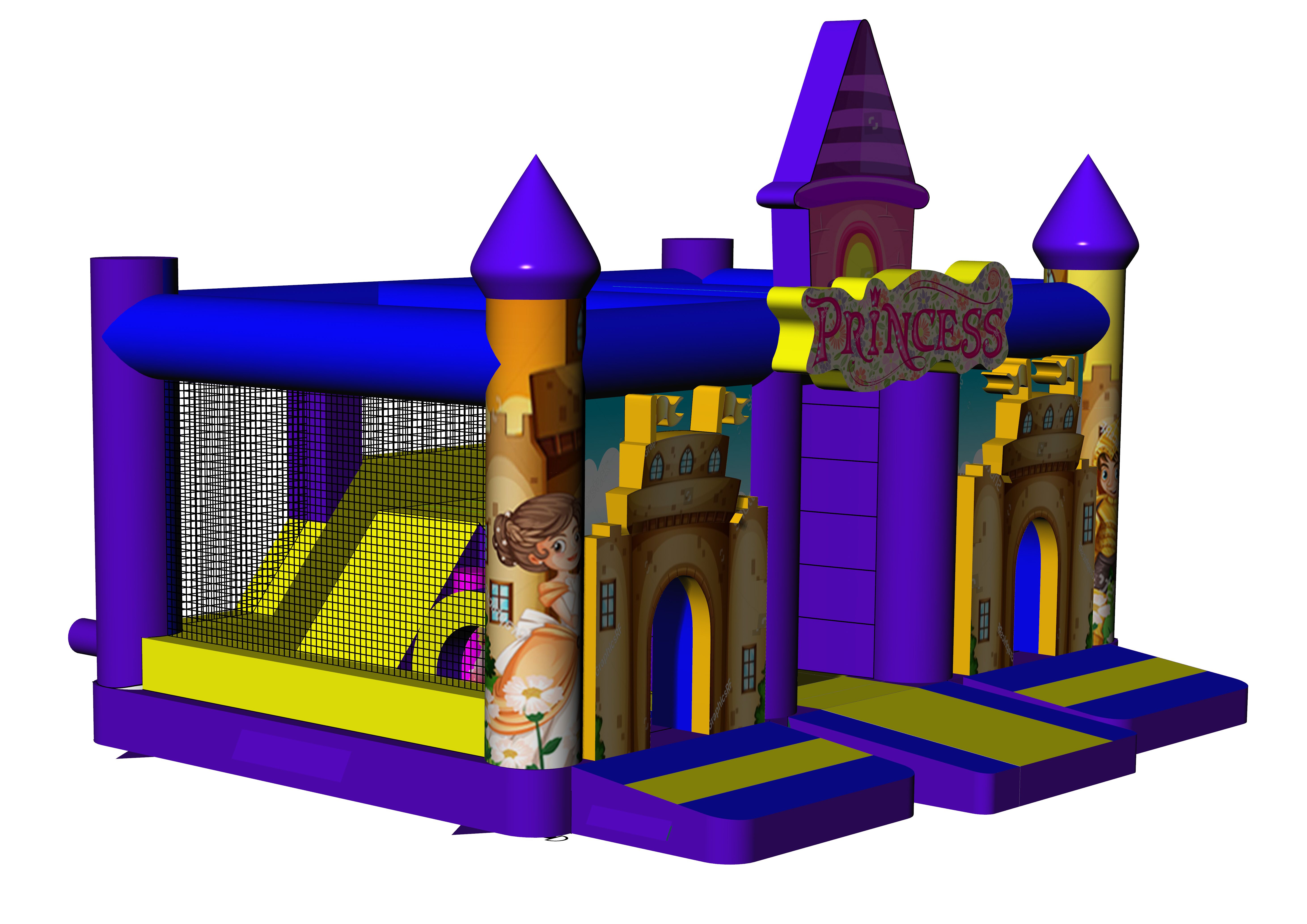 Multiplay Combo Maxi Princess zonder Dak 