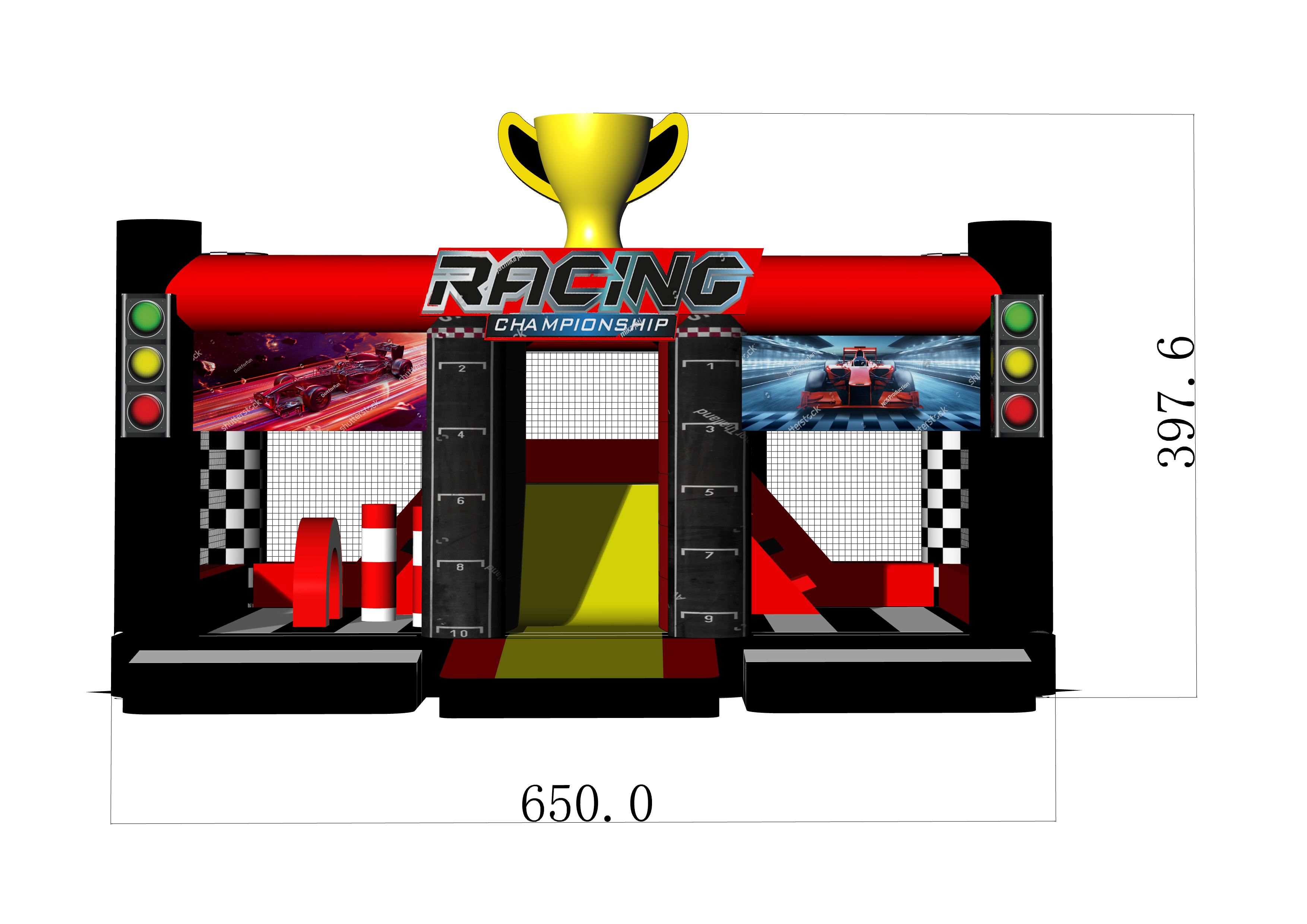 Multiplay Combo Maxi Race zonder Dak Afbeelding