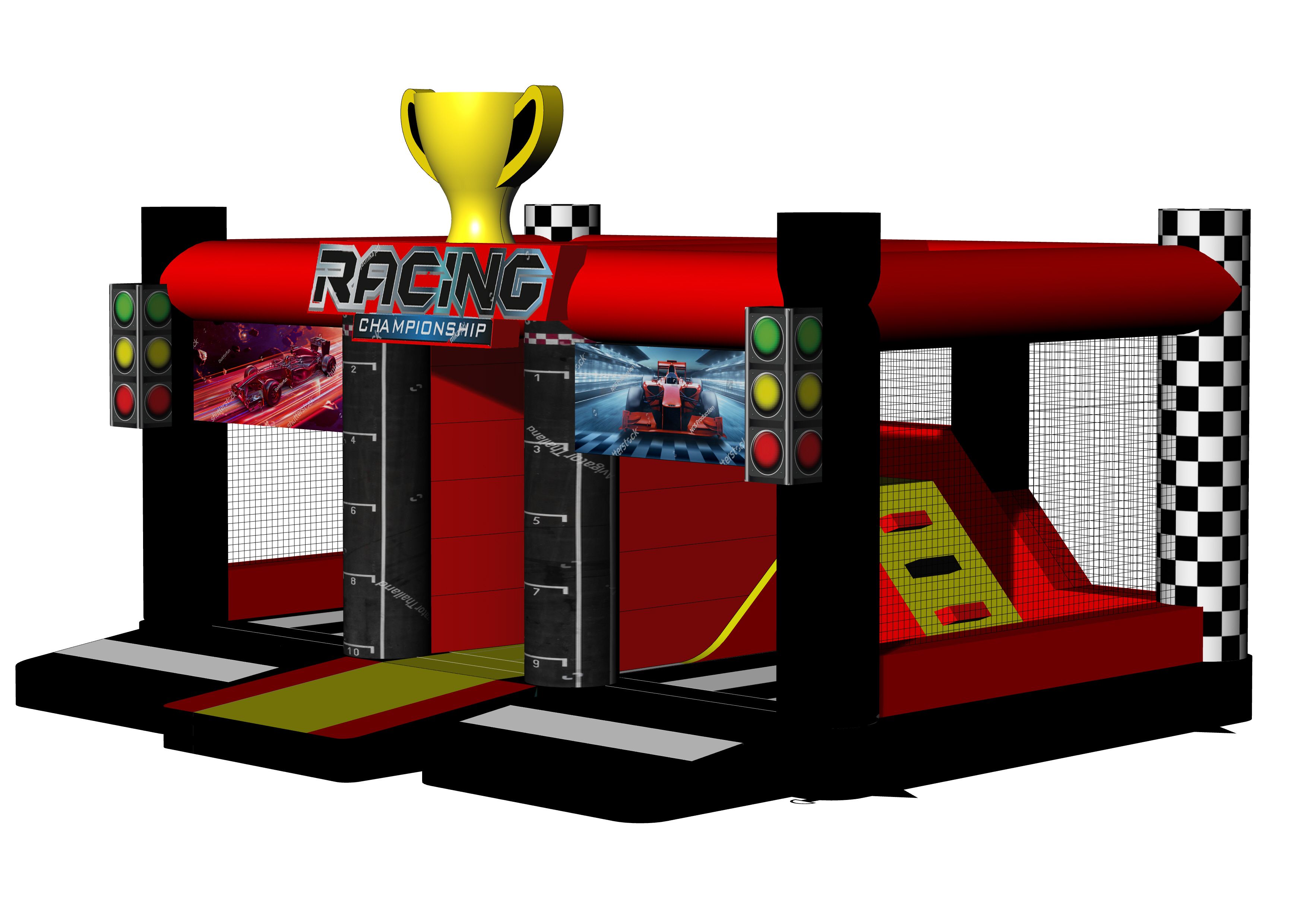 Multiplay Combo Maxi Race zonder Dak Afbeelding