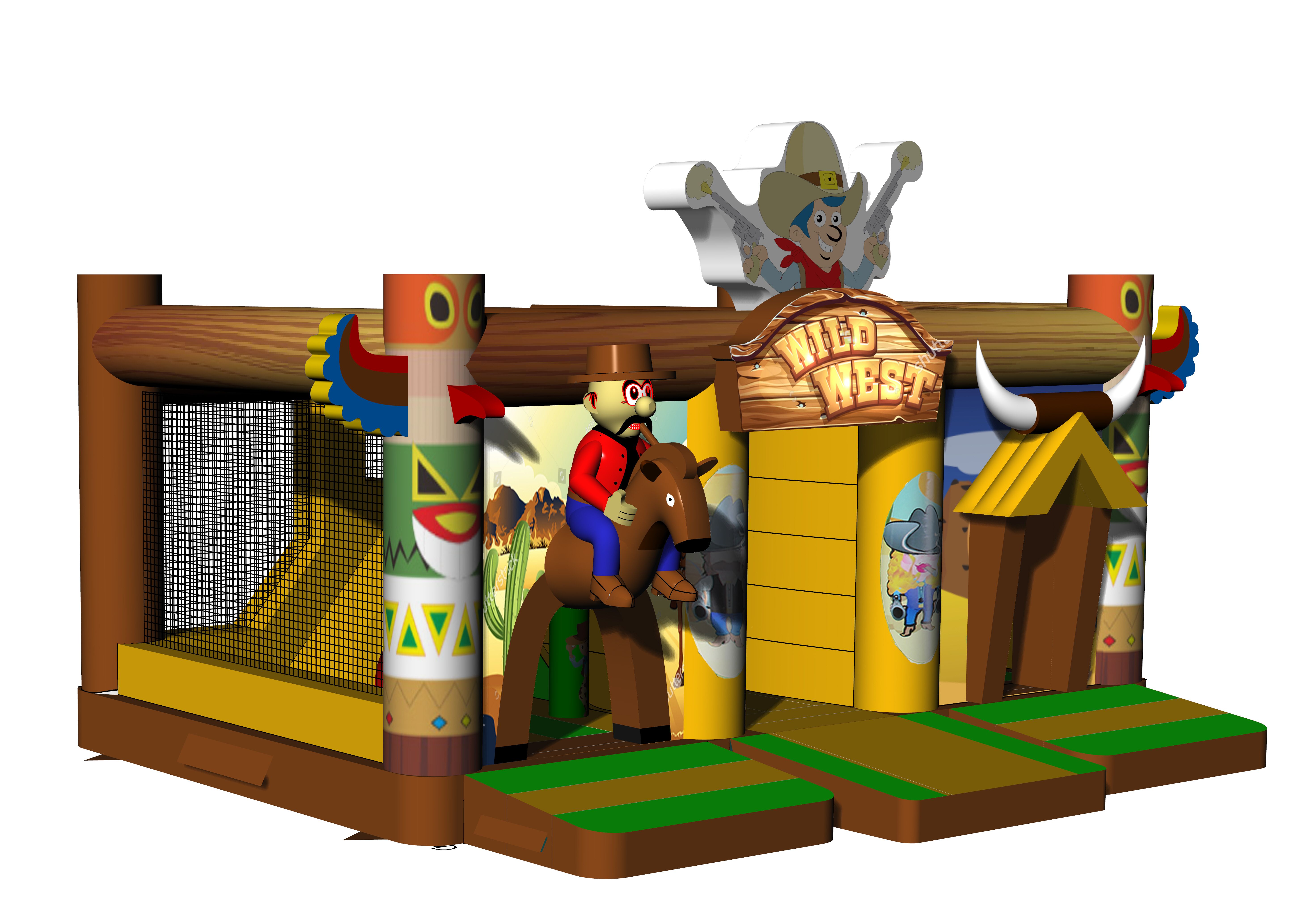 Multiplay Combo Maxi Western zonder Dak