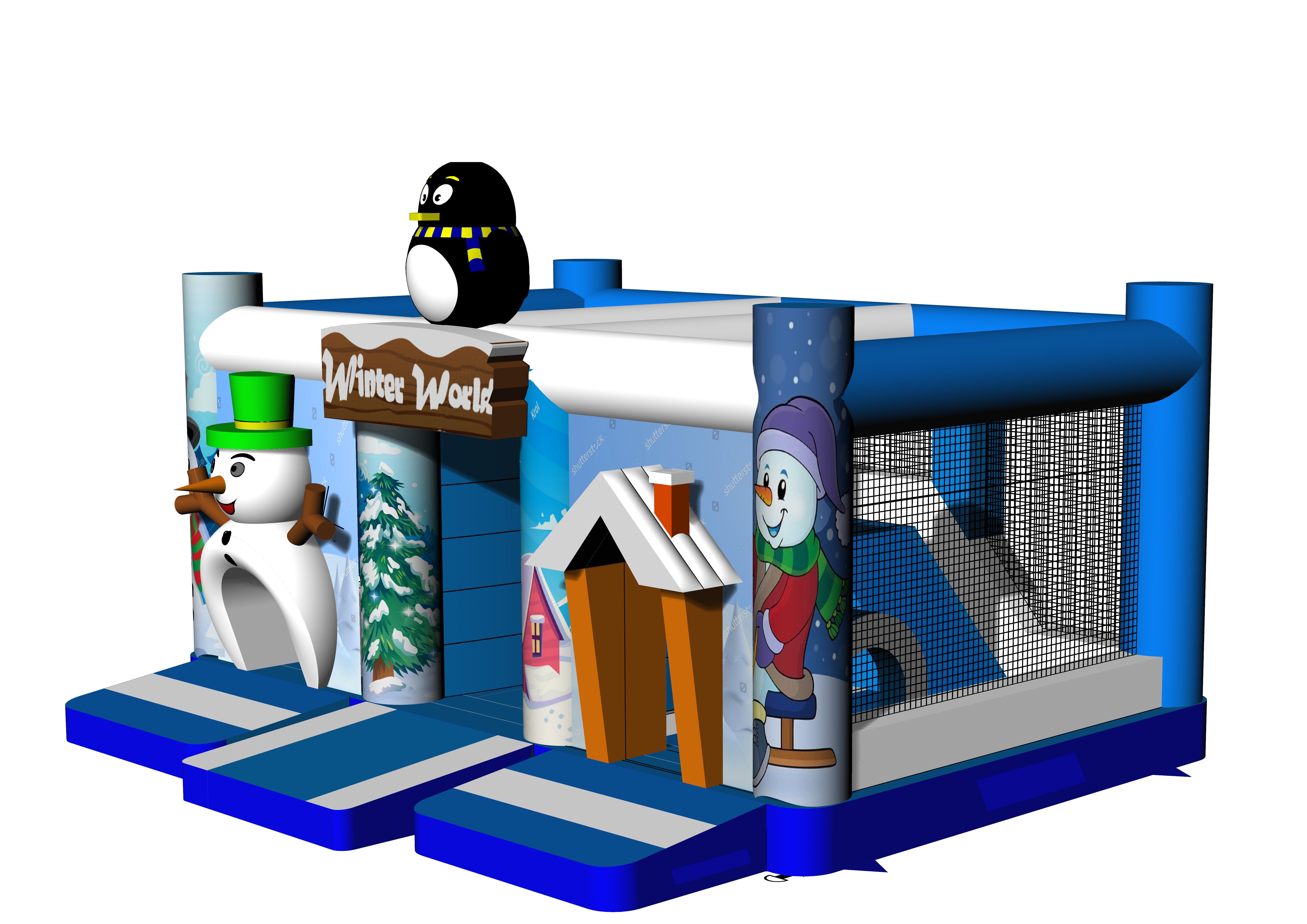 Multiplay Combo Maxi Winter zonder Dak Afbeelding