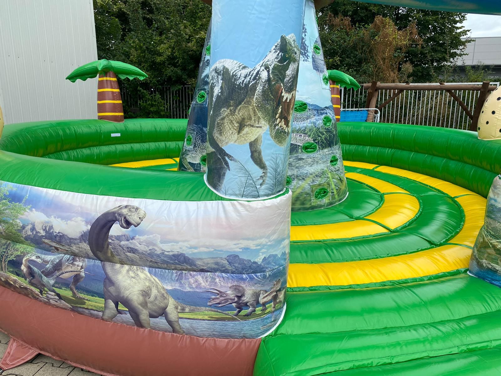 Climbing Mountain Dino Image