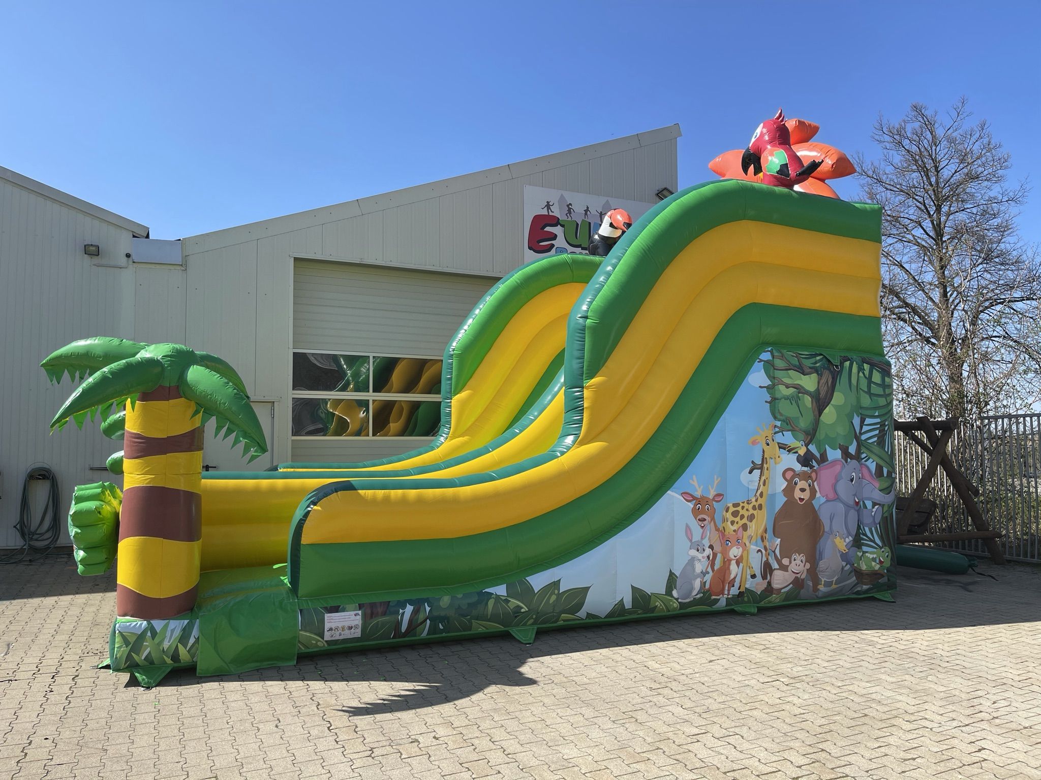 Rutsche Standard Dschungel Bild