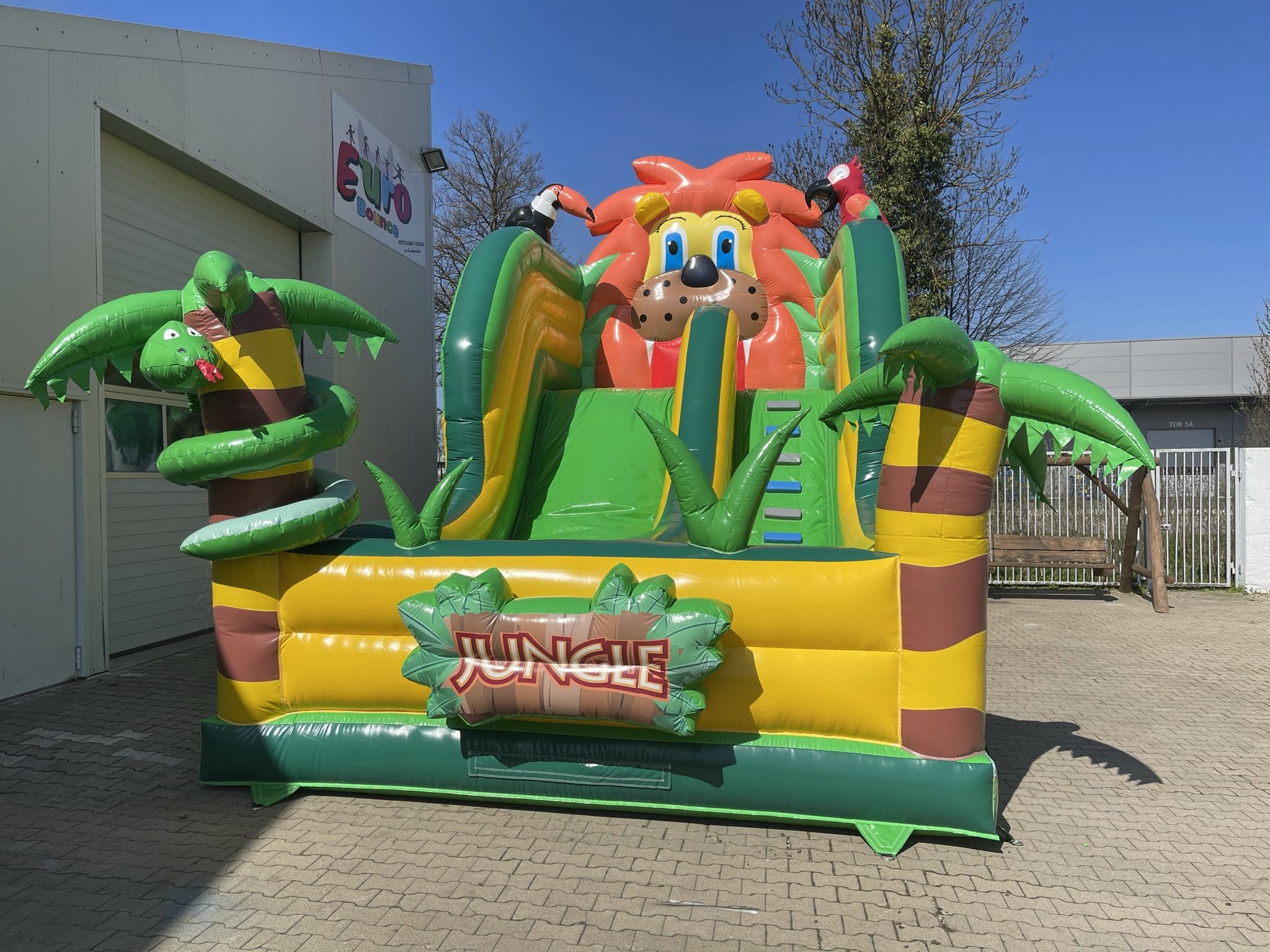 Rutsche Standard Dschungel Bild