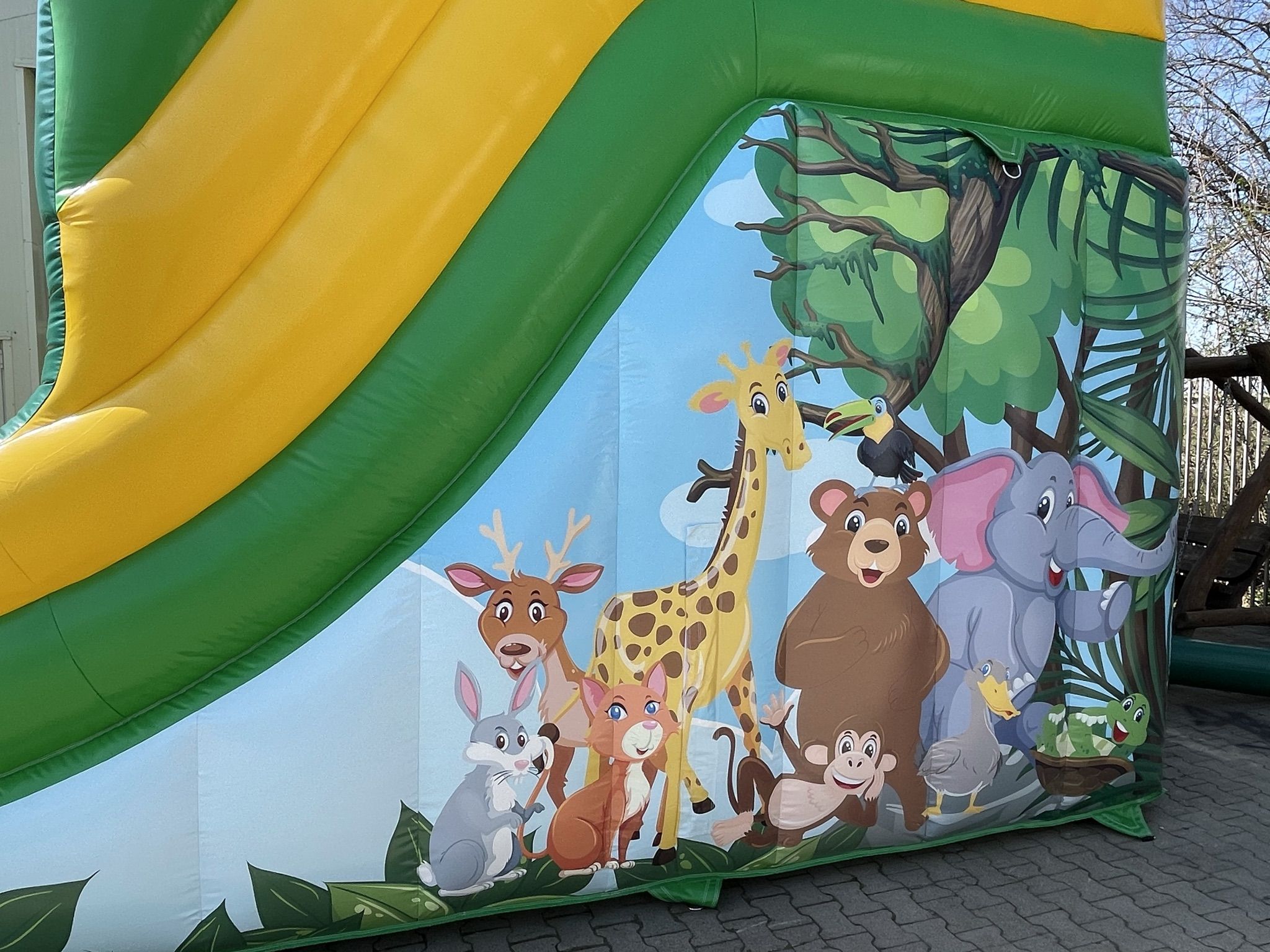 Rutsche Standard Dschungel Bild