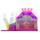 Springkussen standaard prinses met glijbaan Afbeelding