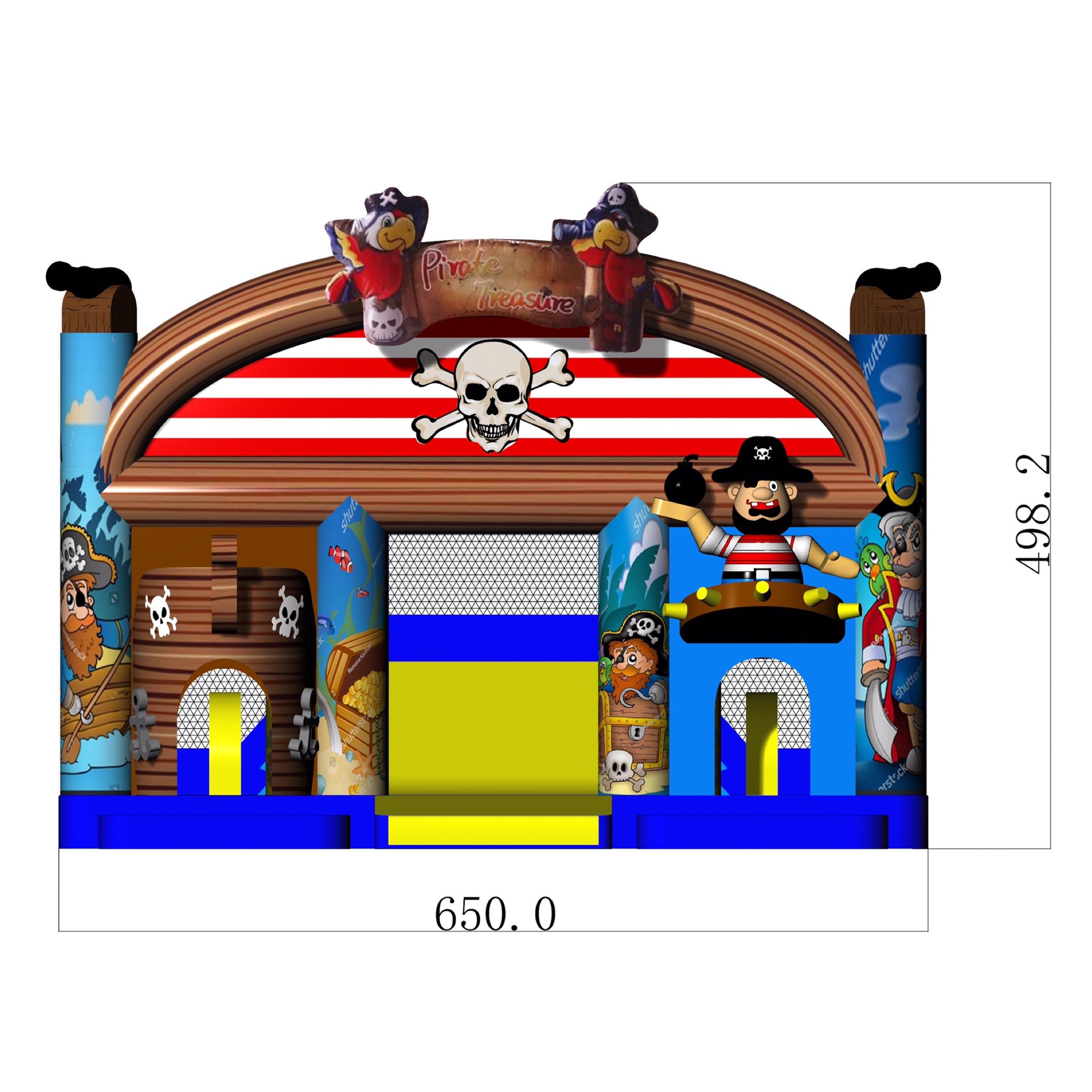 Multiplay Combo Maxi Piraten Afbeelding