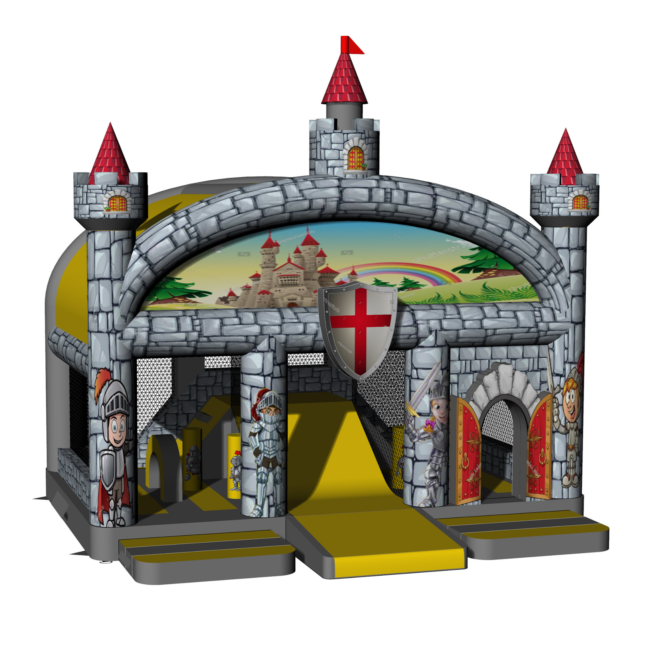 Multiplay Combo Maxi Castle outlet used Image