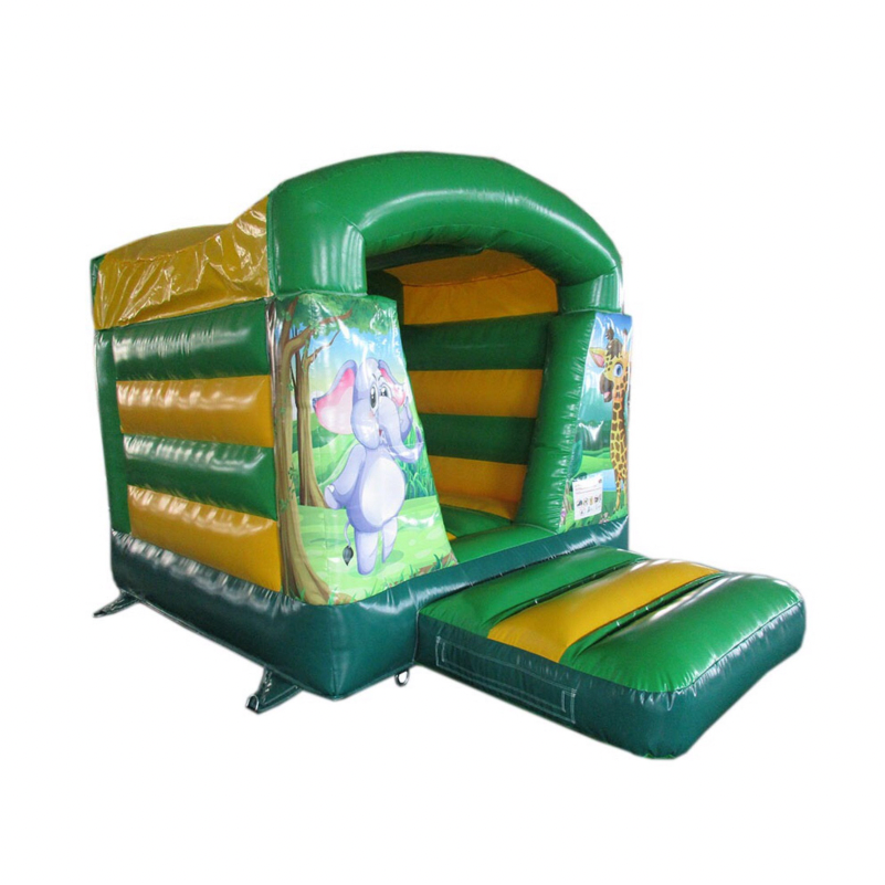 Springkussen XS Jungle met dak