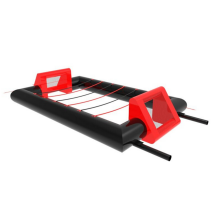 Human Table Soccer black red standard 14x8m Image