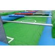 Levende Tafelvoetbal blauw groen Professioneel 14x8m  Afbeelding