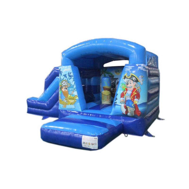 Springkussen XS Piraten met glijbaan