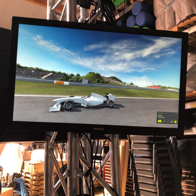 Full Motion VR Racestoel Pro Afbeelding