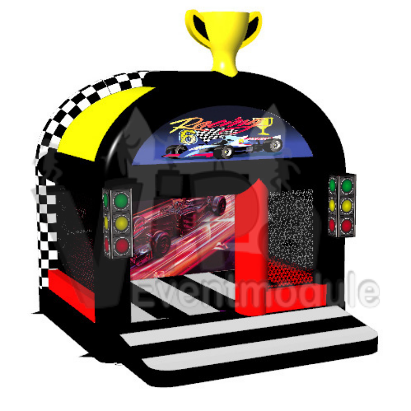 ViPa Hüpfburg Medi Rennauto