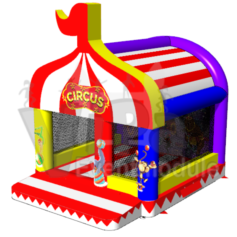 ViPa Springkussen Standaard Circus Afbeelding