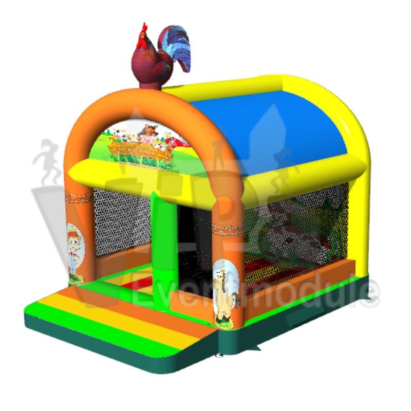 ViPa Hüpfburg Standard Farm Bild