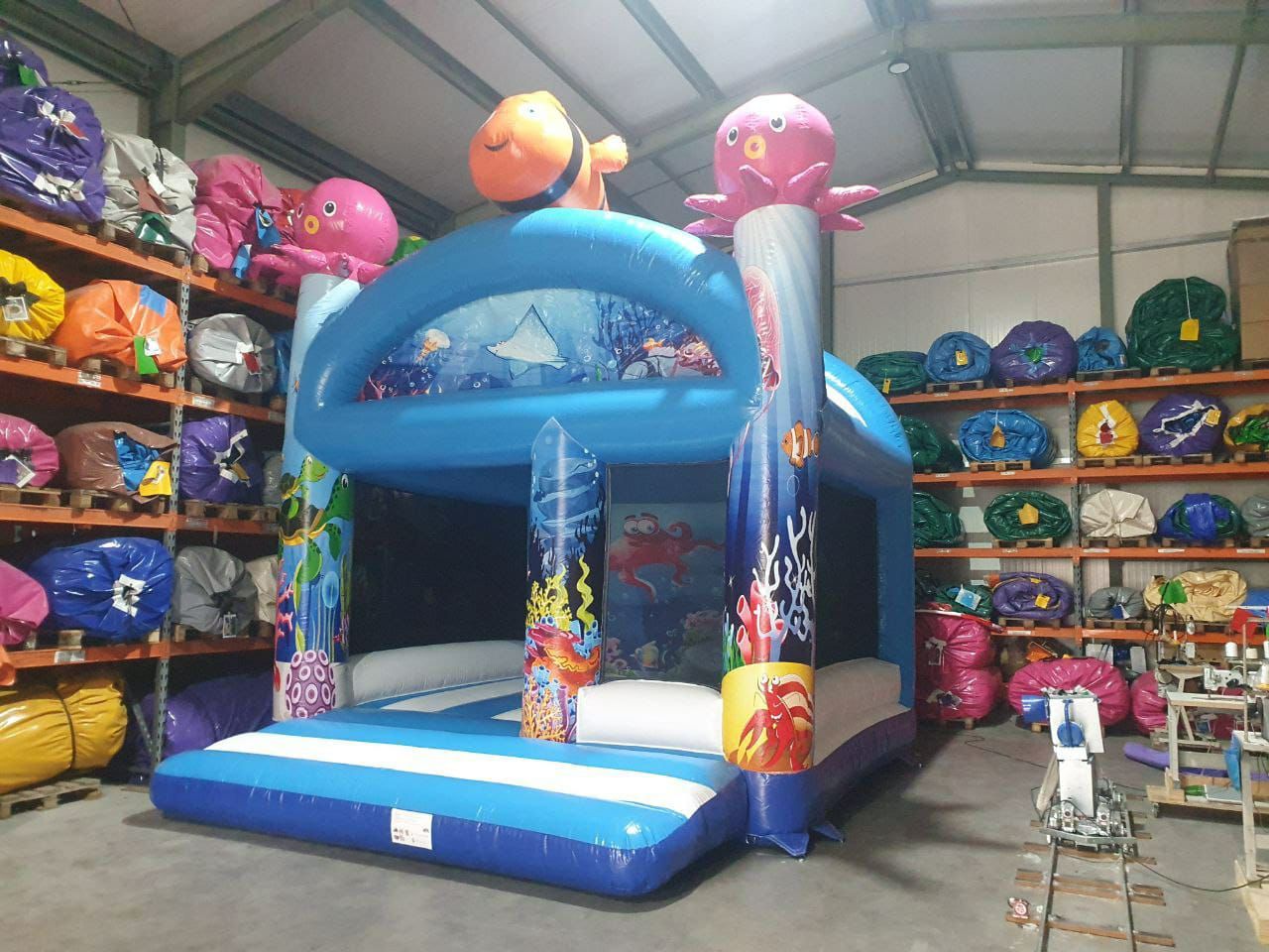 ViPa Hüpfburg Standard Sea