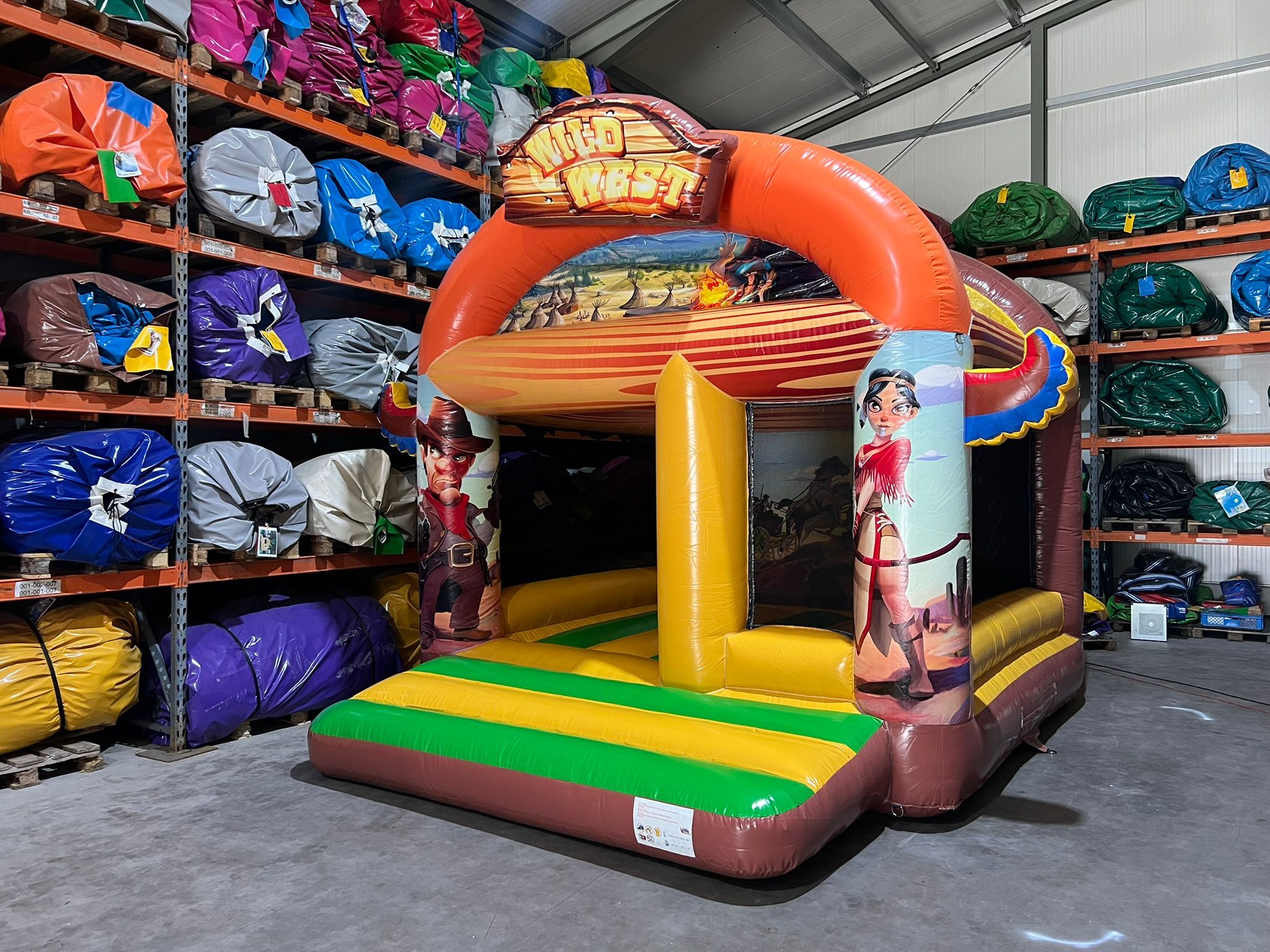 ViPa Hüpfburg Standard Western