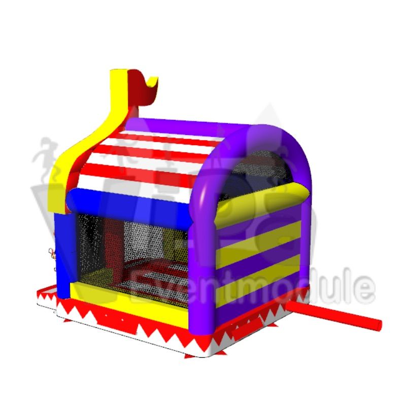 ViPa Hüpfburg Maxi Zirkus Bild