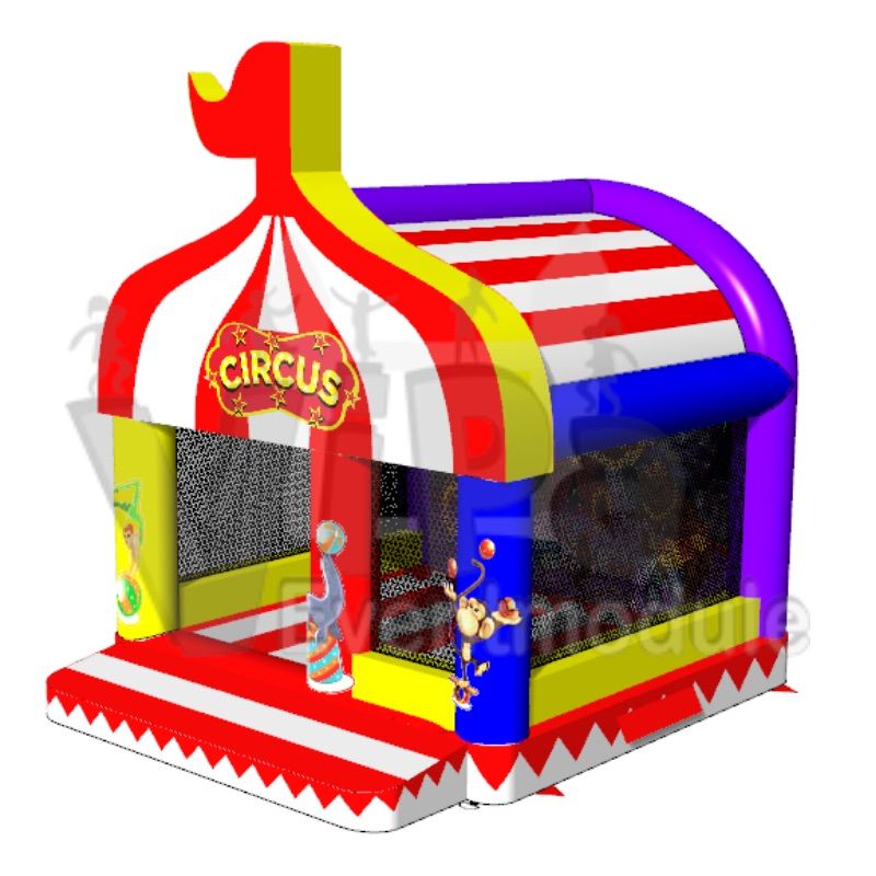 ViPa Hüpfburg Maxi Zirkus Bild