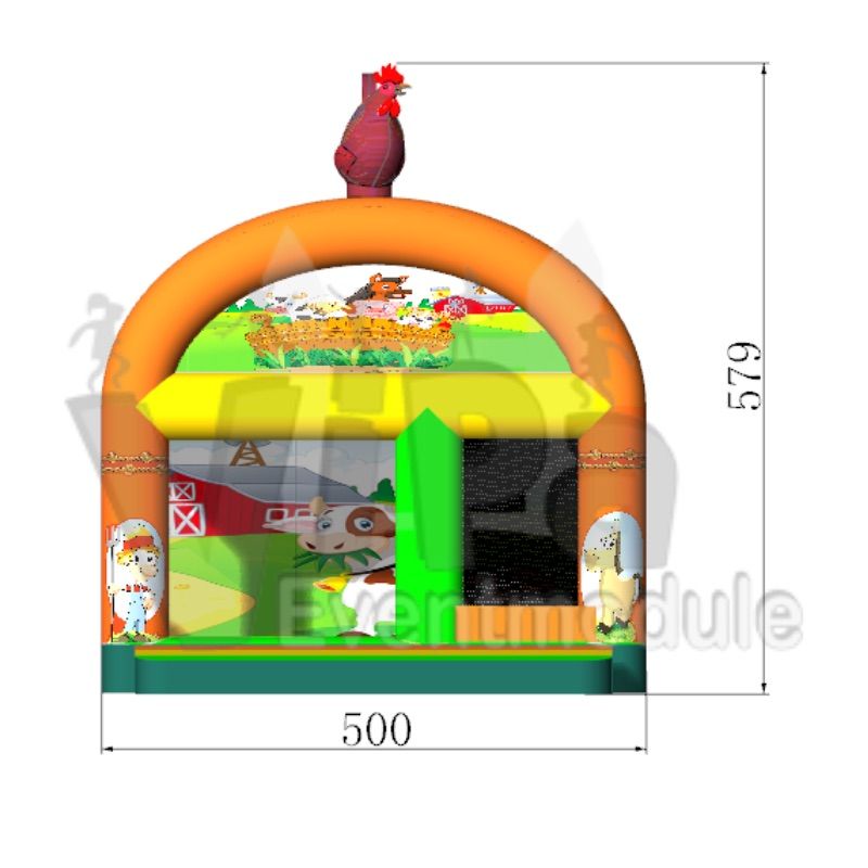 ViPa Bouncy Castle Maxi Farm Image