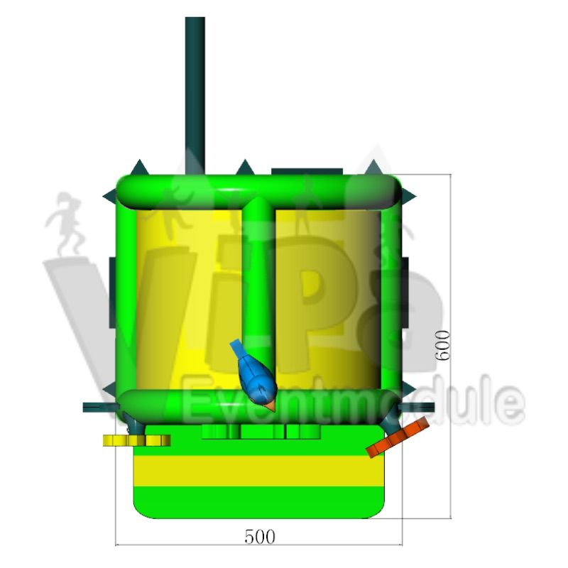 ViPa Hüpfburg Maxi Frühling Bild