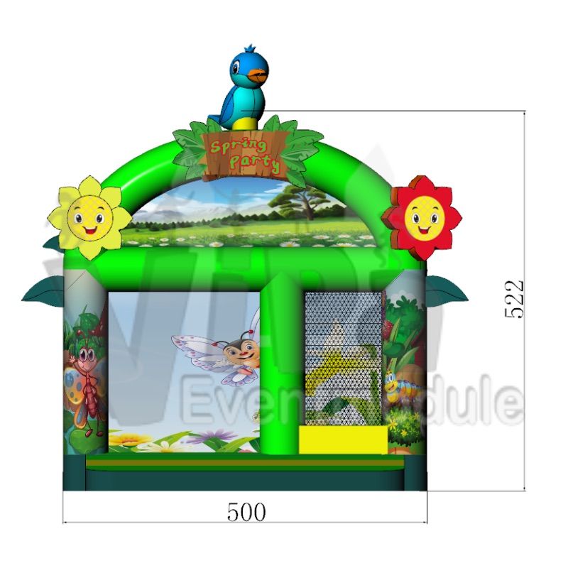 ViPa Hüpfburg Maxi Frühling Bild