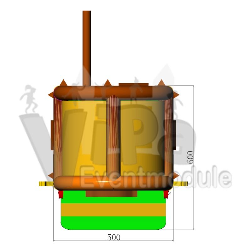 ViPa Bouncy Castle Maxi Western Image