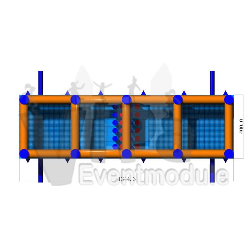Säulen Rennstrecke  Bild
