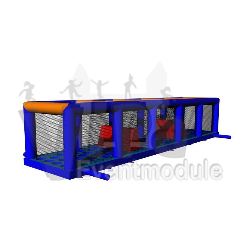 Löcher Boden mit Mauer