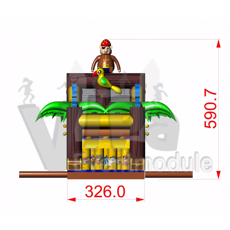 Hindernisbahn XXL Pirat Bild
