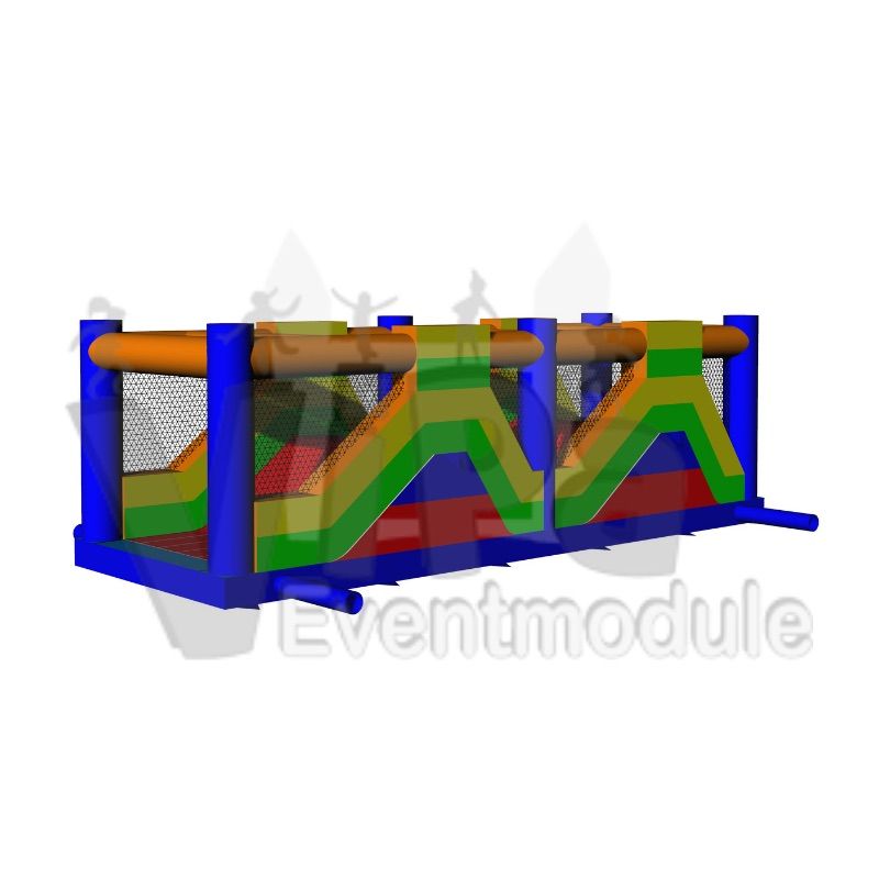 Kletterberge mit Rutschen  Bild