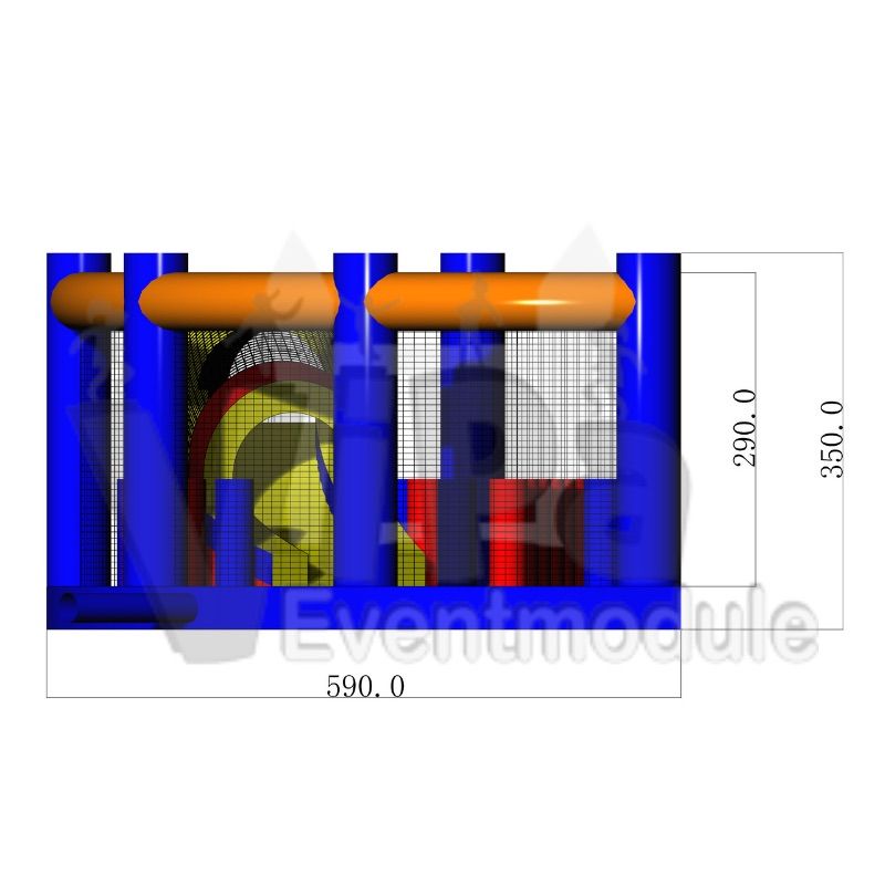 Rutsche mit Säulen Bild