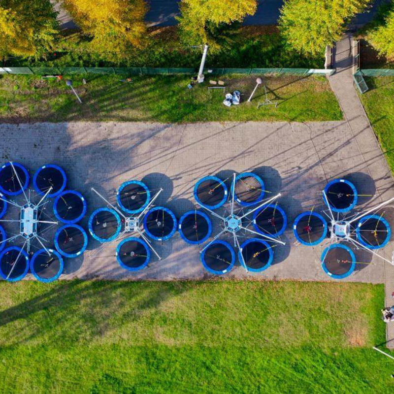 4er bungee trampoline Image