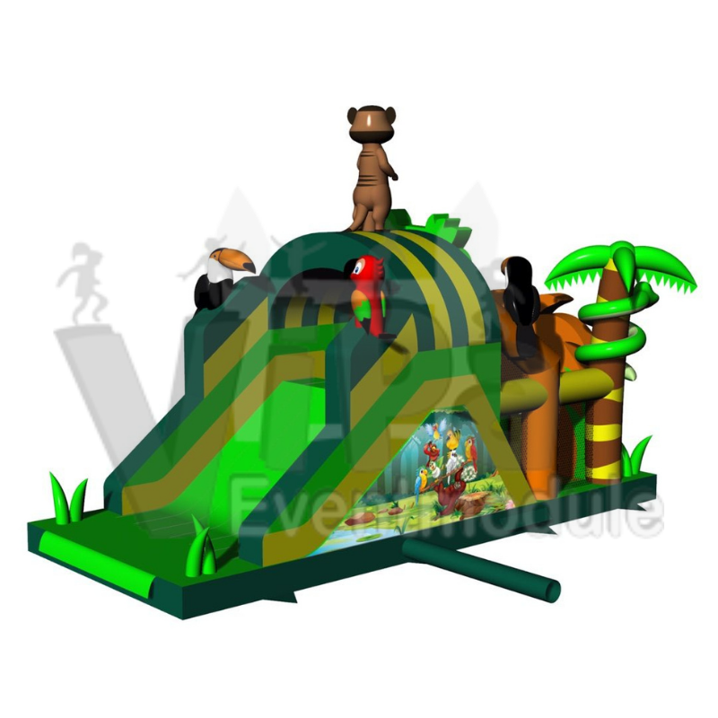 Hindernisbahn Mini Dschungel Bild