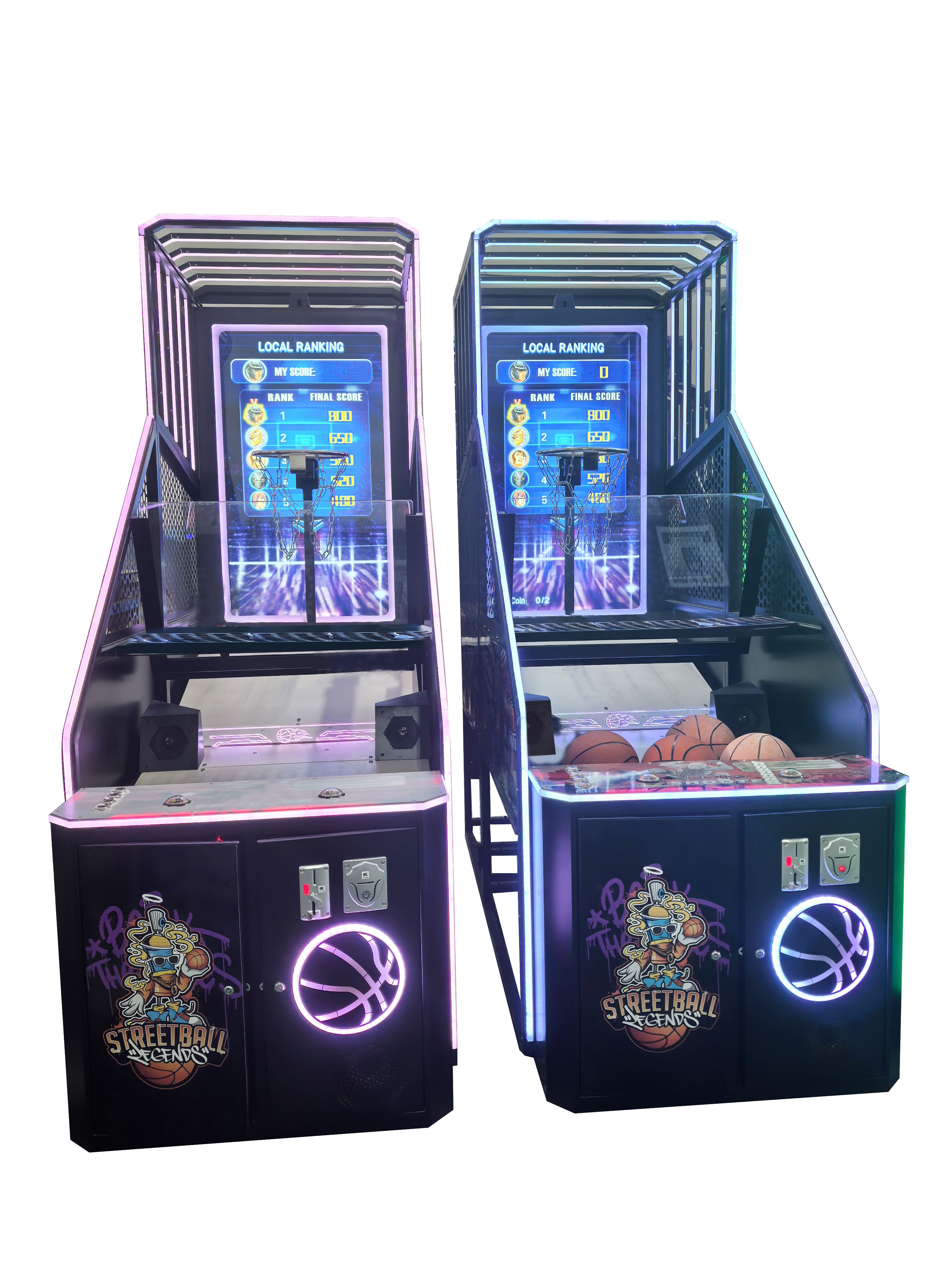 Basketball Machine with Display Afbeelding