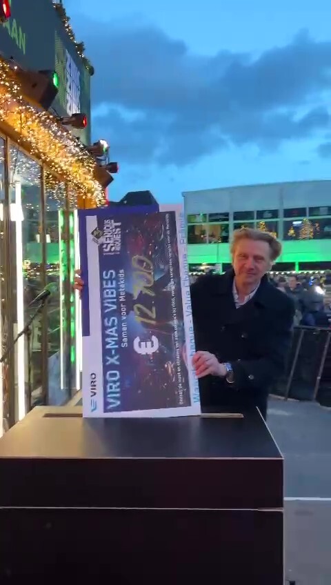 € 12.700,- haalde VIRO op voor 3FM Serious Request Metakids
