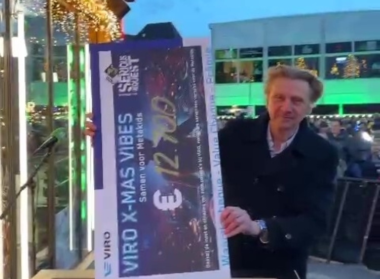 Project: €12.700,- van VIRO voor 3FM Serious Request Metakids! - VIRO NL/BE