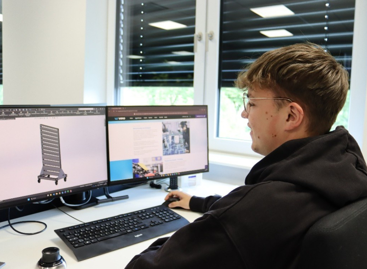 Featured image of Opleidingsproject: Van behoefte naar eigen oplossing – een zelf ontwikkelde magazijnbakkenwagen - Marius1 - VIRO NL/BE