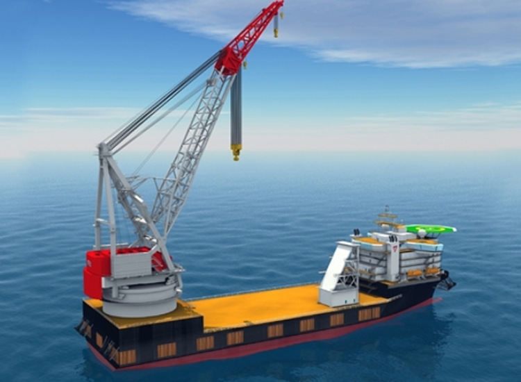 Project: Ontwerp 5000 metric ton kraan op schip - VIRO NL/BE